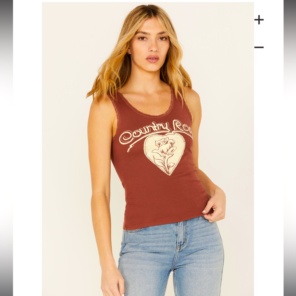 Free People X Bandit Brand Country Rose Tank